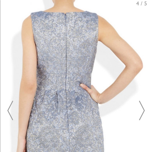 Metallic-flecked brocade dress NWT - Picture 4 of 11